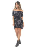 Vestido Ombro a Ombro Curto Tie Dye REF: VSC2