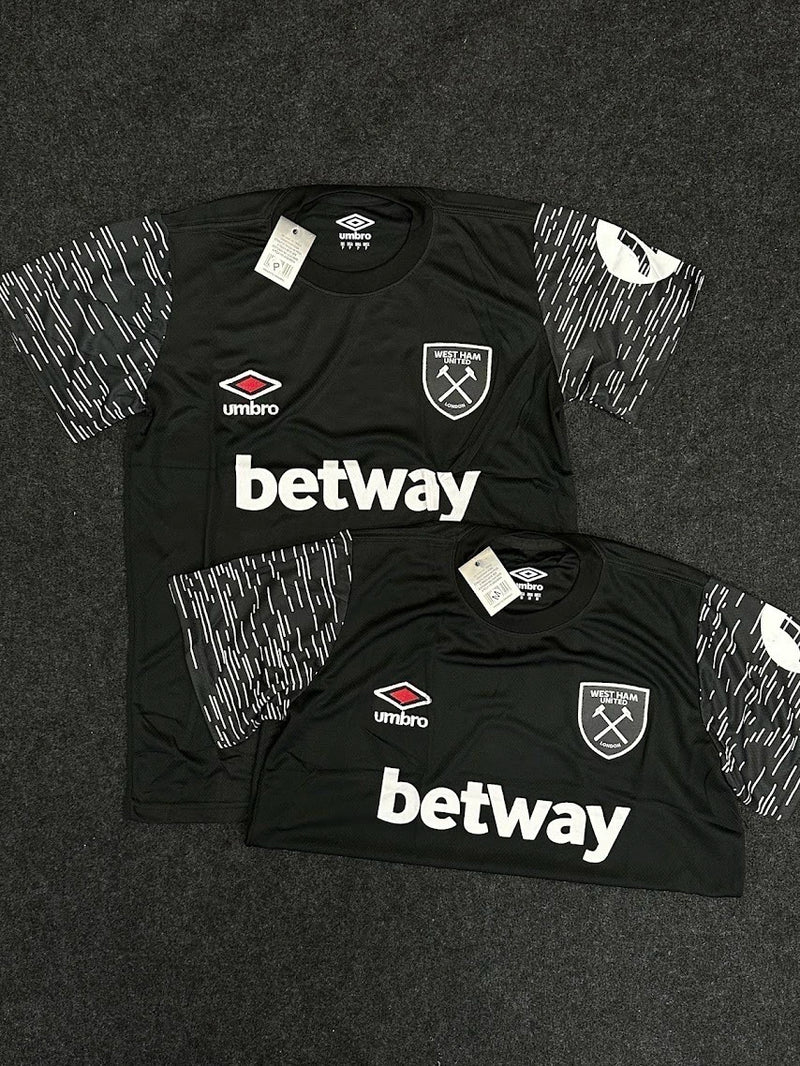 Camisa West Ham Preta