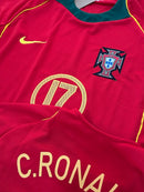 Camisa Seleção Portugal Retrô 2004 Cristiano Ronaldo