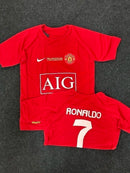 Camisa Manchester United Retro 2007 Vermelha Cristiano Ronaldo