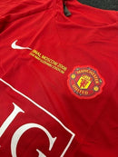 Camisa Manchester United Retro 2007 Vermelha Cristiano Ronaldo