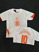 Camisa Seleção Holanda 04/05 Retrô Branca - Van Nistelrooy