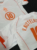 Camisa Seleção Holanda 04/05 Retrô Branca - Van Nistelrooy
