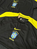 Camisa Seleção Brasileira Preta/Amarela
