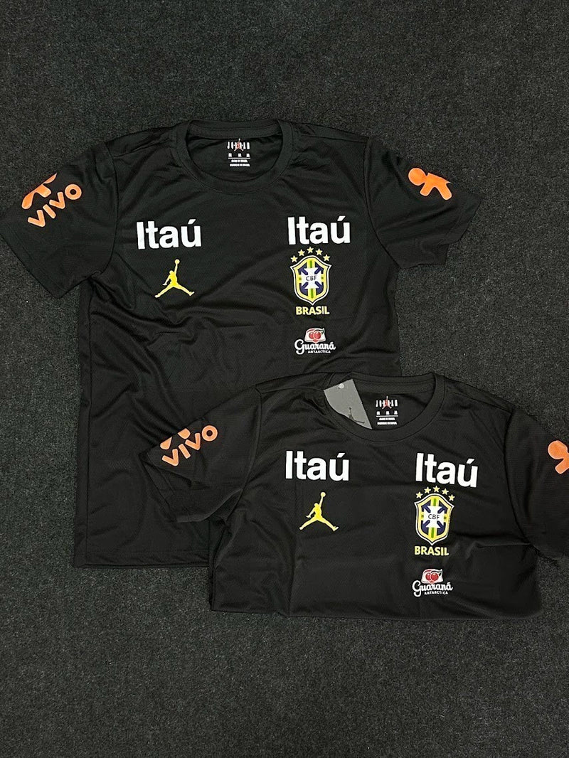 Camisa Treino Seleção Brasileira 2026 Preta