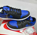 NIKE AIR JORDAN 1 LOW BLACK UNIVERSITY BLUE