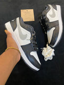 Air Jordan 1 Low Black Medium Grey